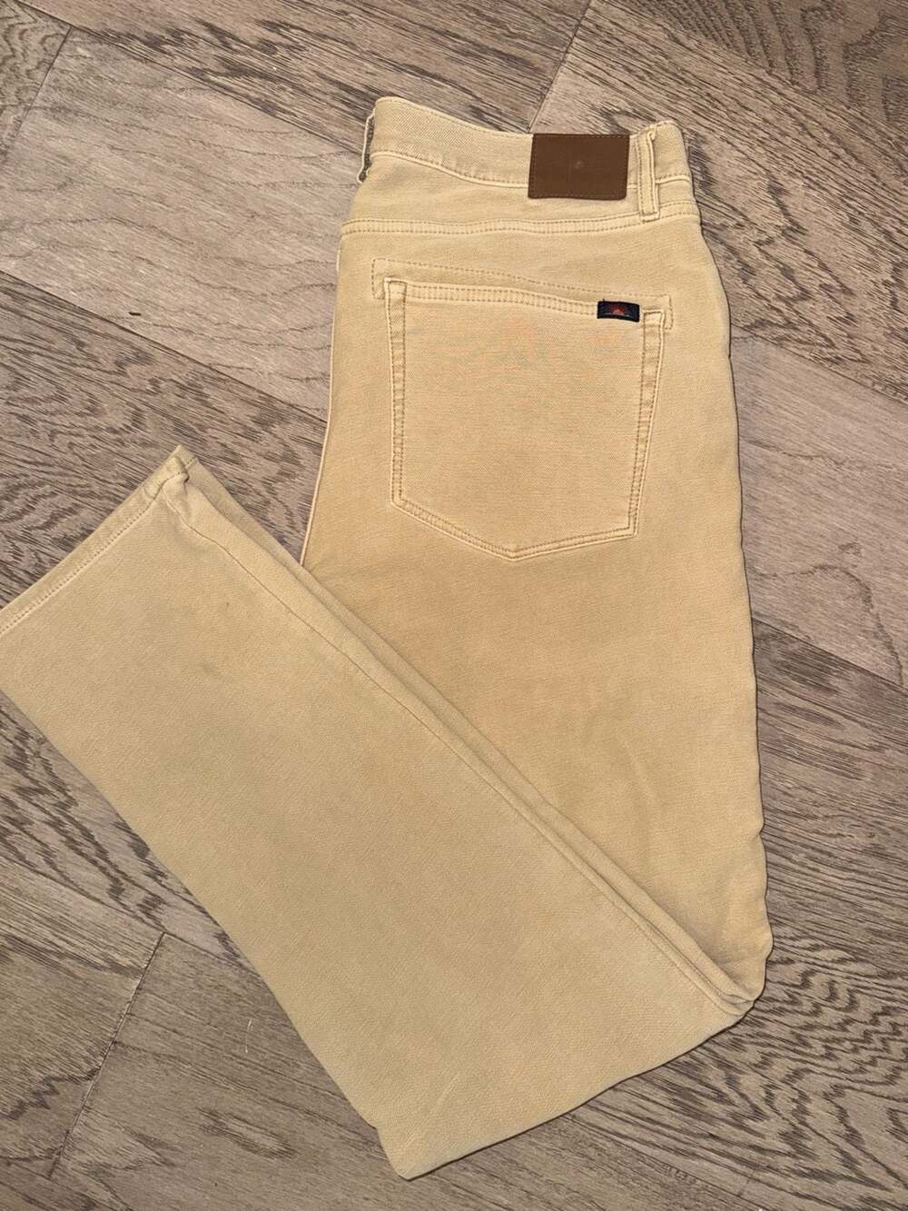 Faherty Brand Stretch Terry 5-Pocket Pants